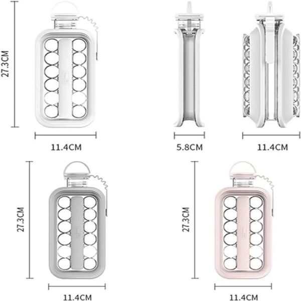 Botella para cubos de hielo, hielera portátil - Image 5