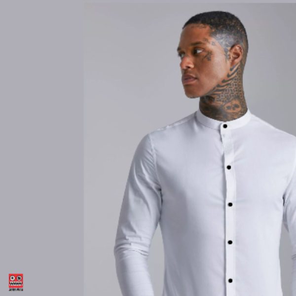 REF 1820 M CAMISA ML BLANCO MAO HOMBRE - Image 2