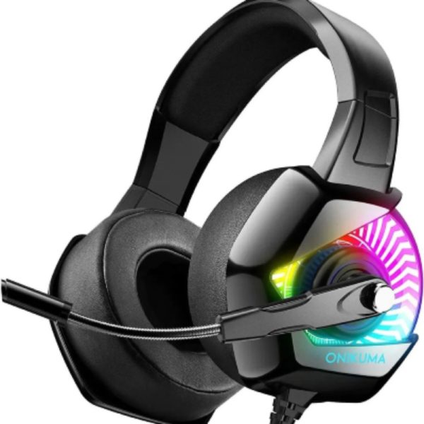 AUDIFONOS GAMER ONIKUMA K6 LUZ RGB LED